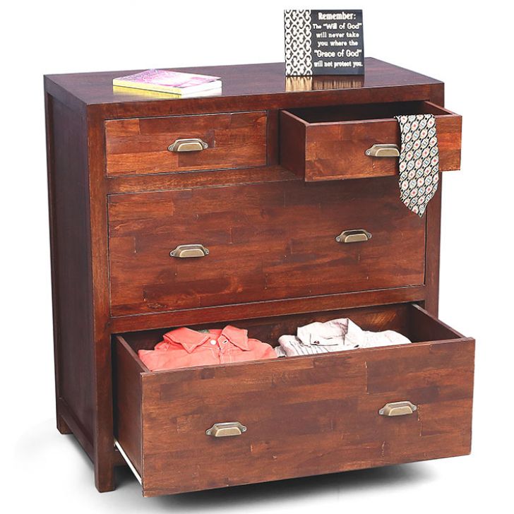Loksa Chest Of Drawer Honey